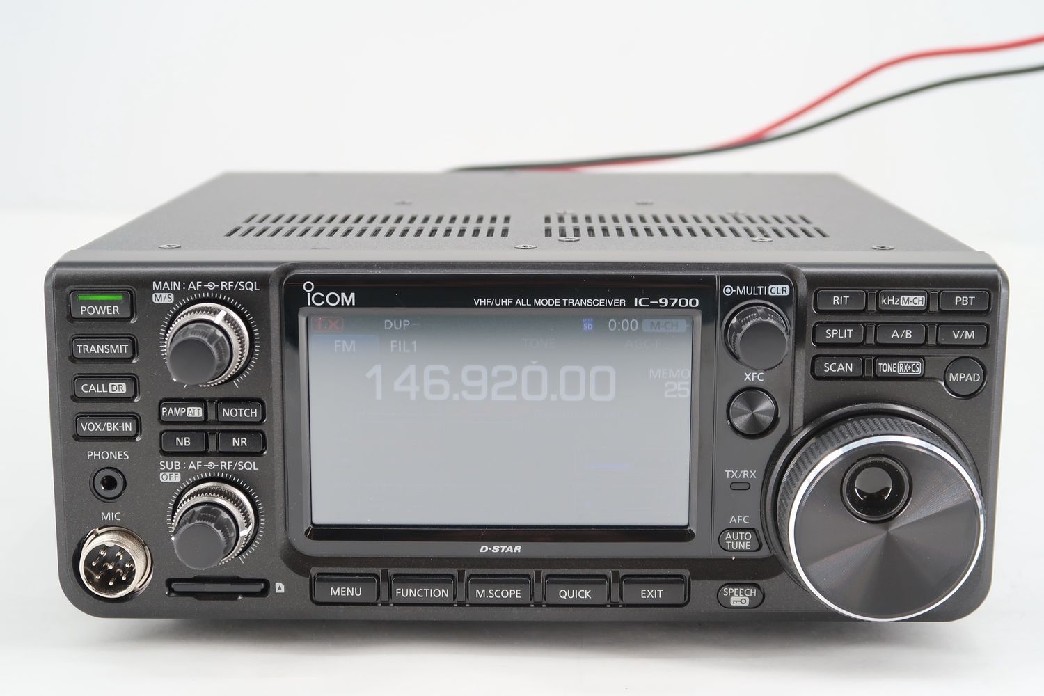 U19251 Used Icom IC-9700 VHF/UHF All-Mode Transceiver (No Mic)