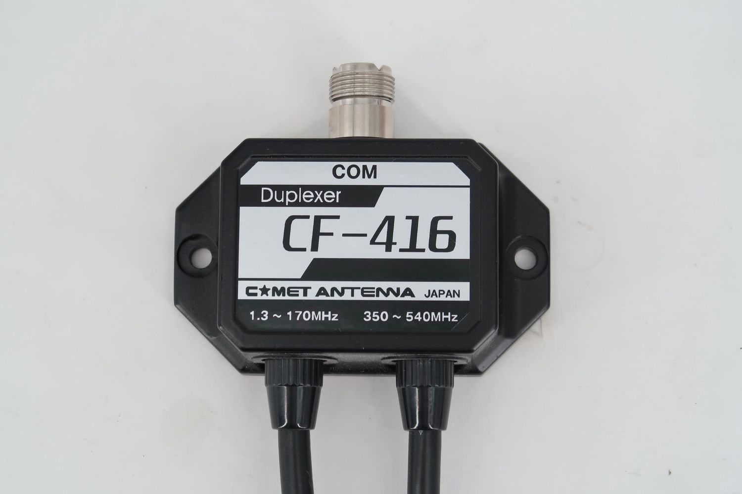 U19260 Used Comet CF-416 1.3~170MHz / 350~540MHz Antenna Duplexer