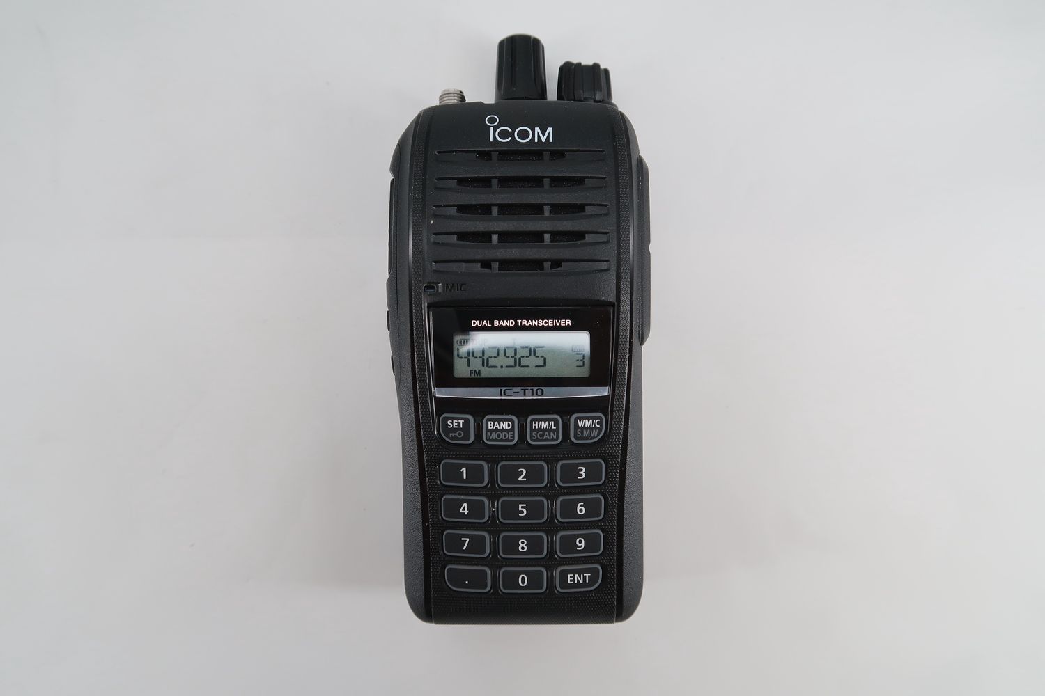 U19272 Used Icom IC-T10 Dual Band VHF/UHF Handheld Transceiver