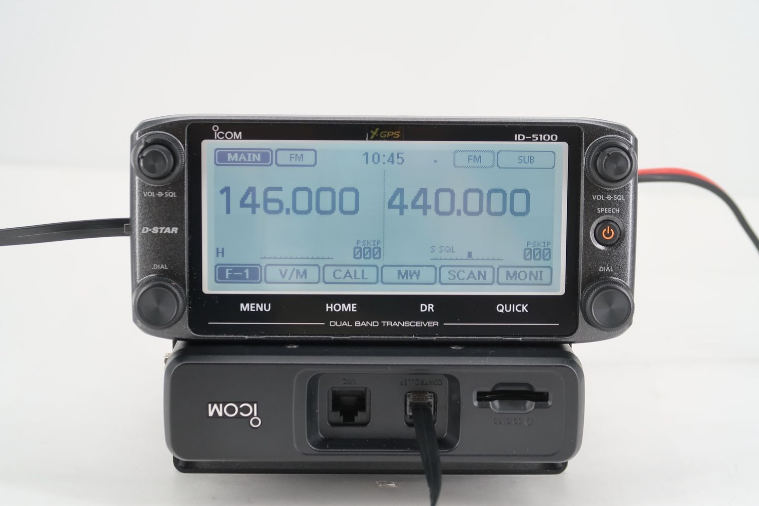 U19275 Used Icom ID-5100A D-Star Dual Band Transceiver