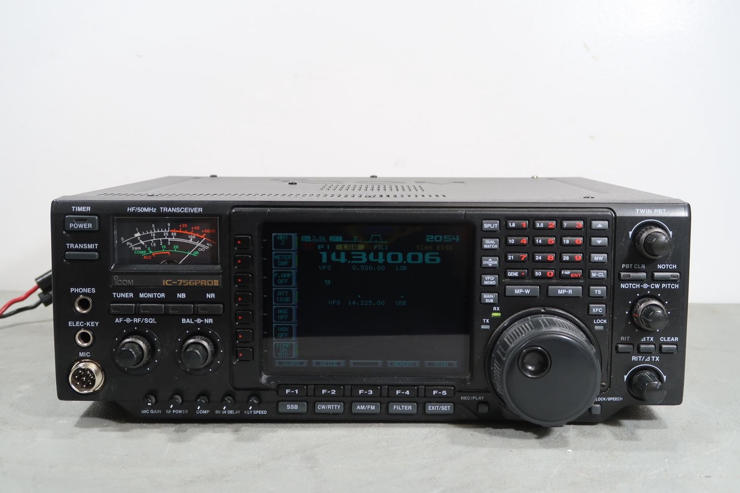 U19286 Used Icom IC-756ProII HF/50MHz Transceiver