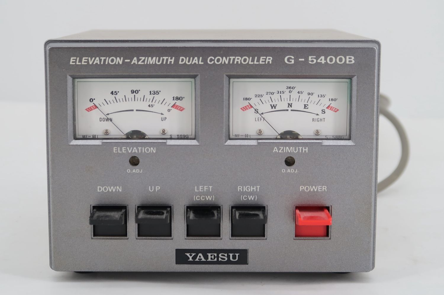 U19298 Used Yaesu G-5400B Antenna Azimuth/Elevation Controller
