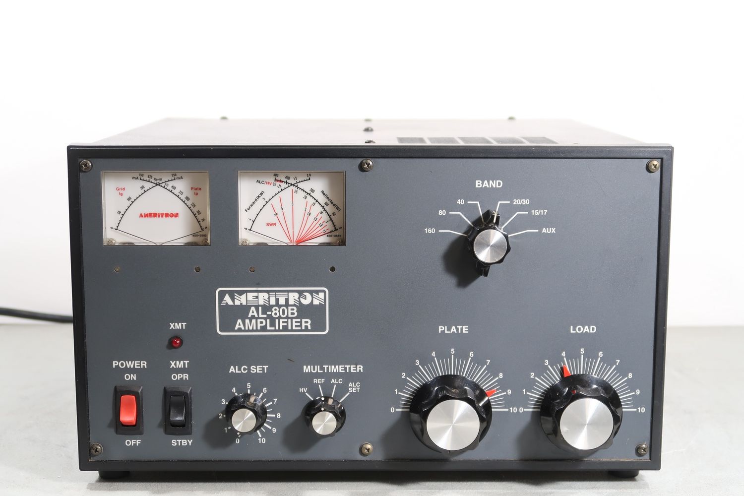U19302 Used Ameritron AL-80B HF Power Amplifier w/ Extra New Tube