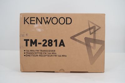 U19315 Never Used Kenwood TM-281A Mobile 144MHz FM Transceiver