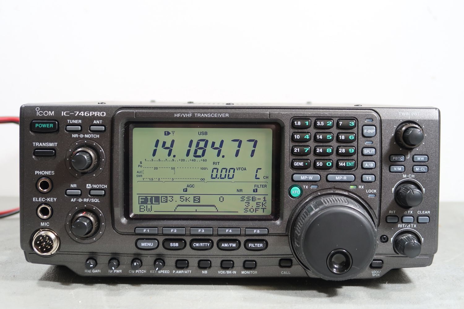 U19330 Used Icom IC-746 Pro HF/VHF Transceiver