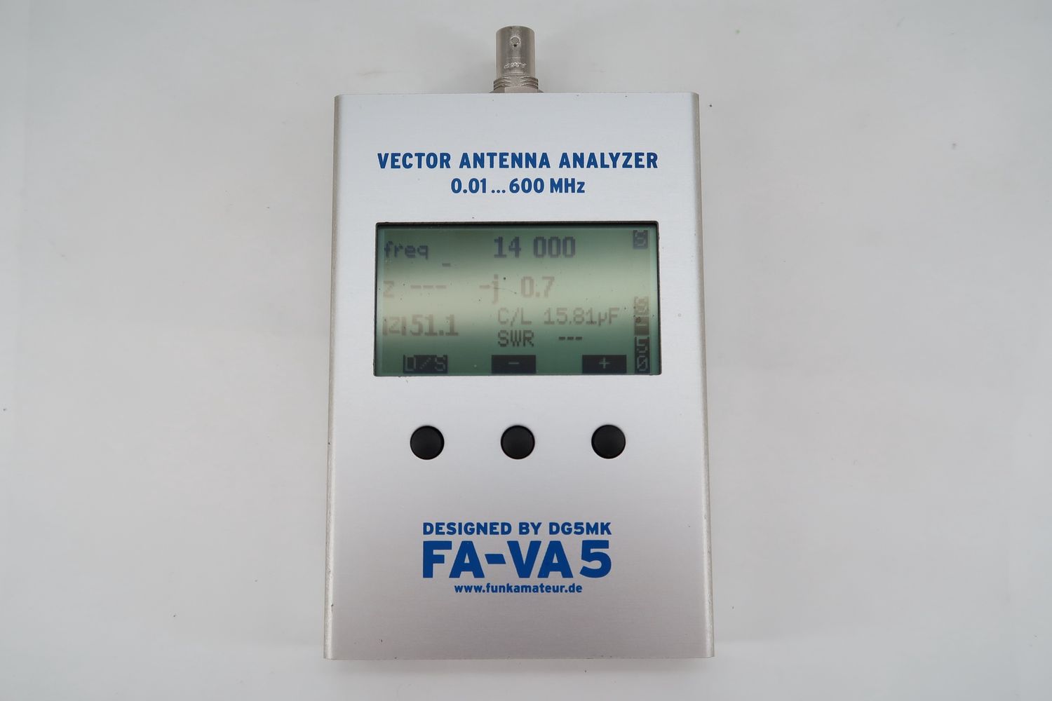 U19345 Used DG5MK FA-VA5 Vector Antenna Analyzer 10kHz-600MHz