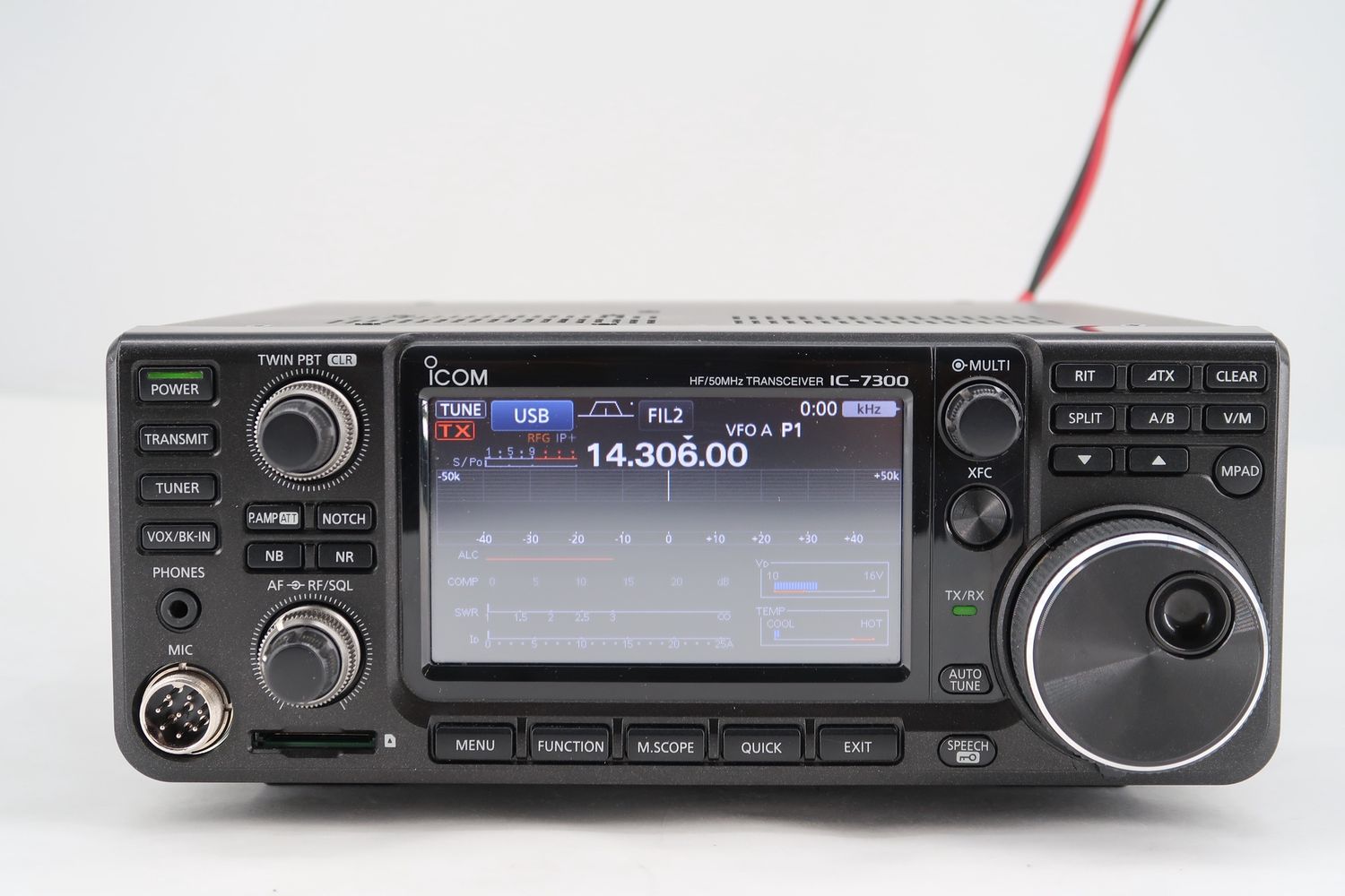 U19334 Used ICOM IC-7300 HF/50MHz Transceiver