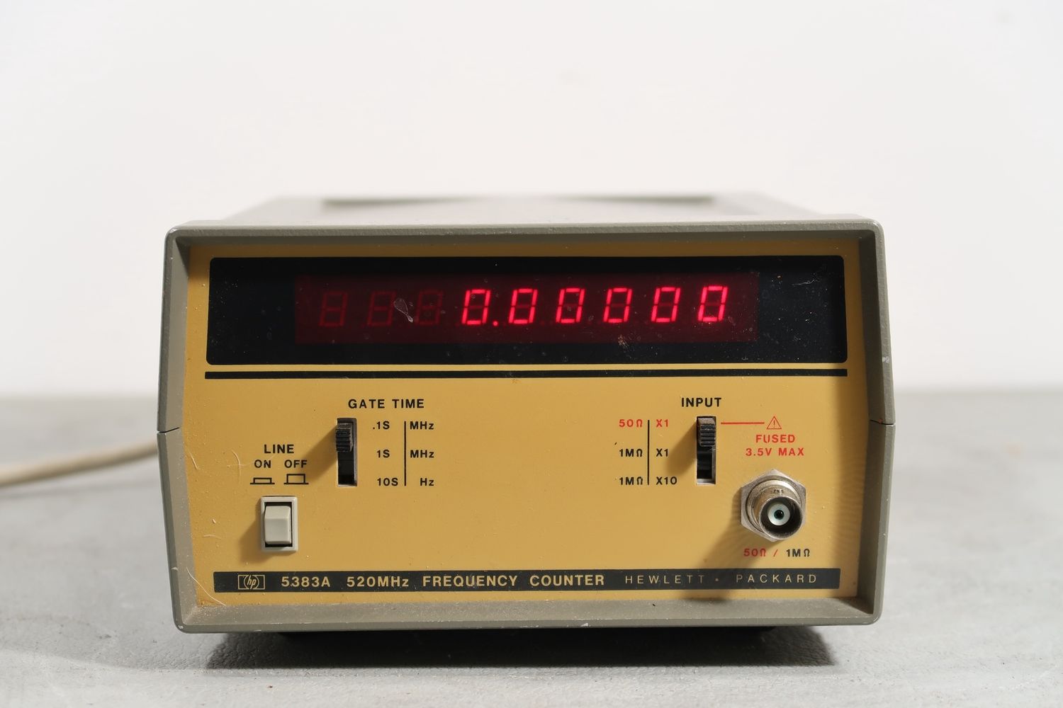 U19362 Used Hewlett-Packard 5383A 520MHz Frequency Counter