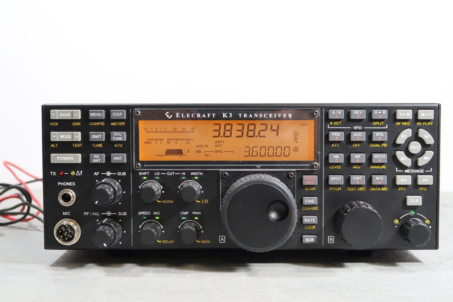 U19360 Used Elecraft K3 HF/6m Transceiver w/ 2m Module