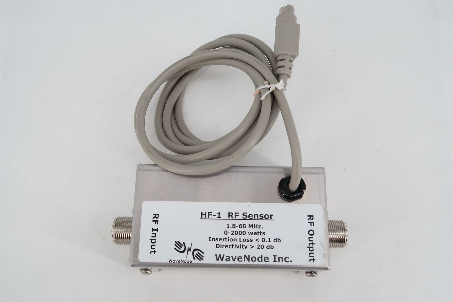U19367 Used WaveNode HF-1 1.8-60MHz RF Sensor