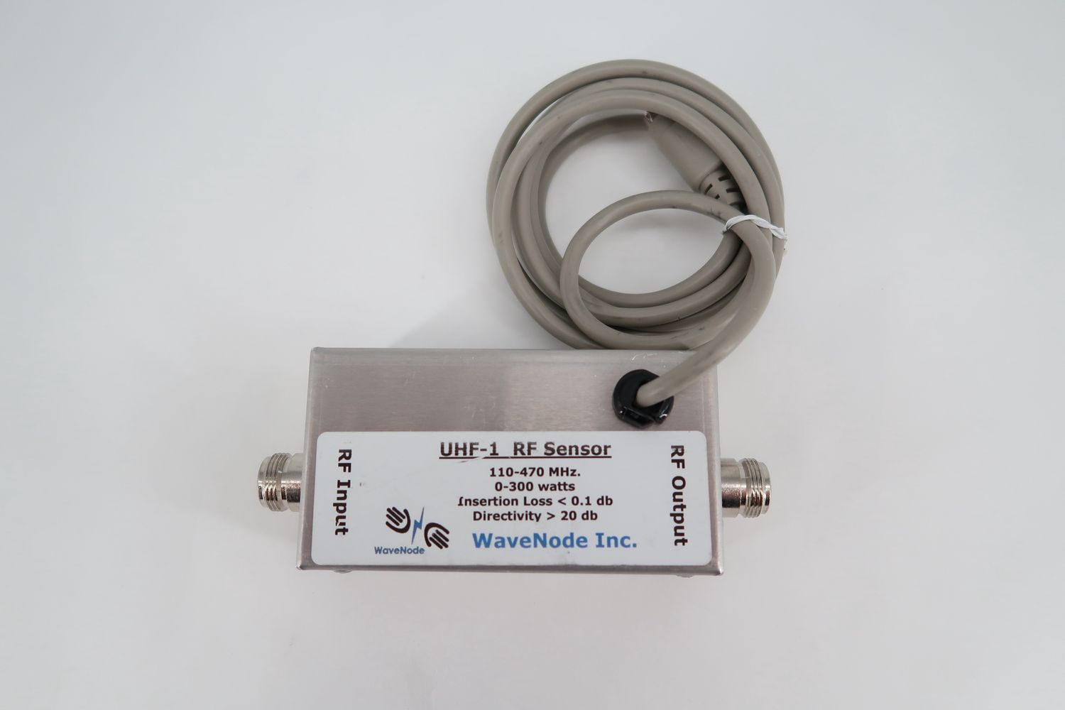 U19369 Used WaveNode UHF-1 110-470MHz RF Sensor