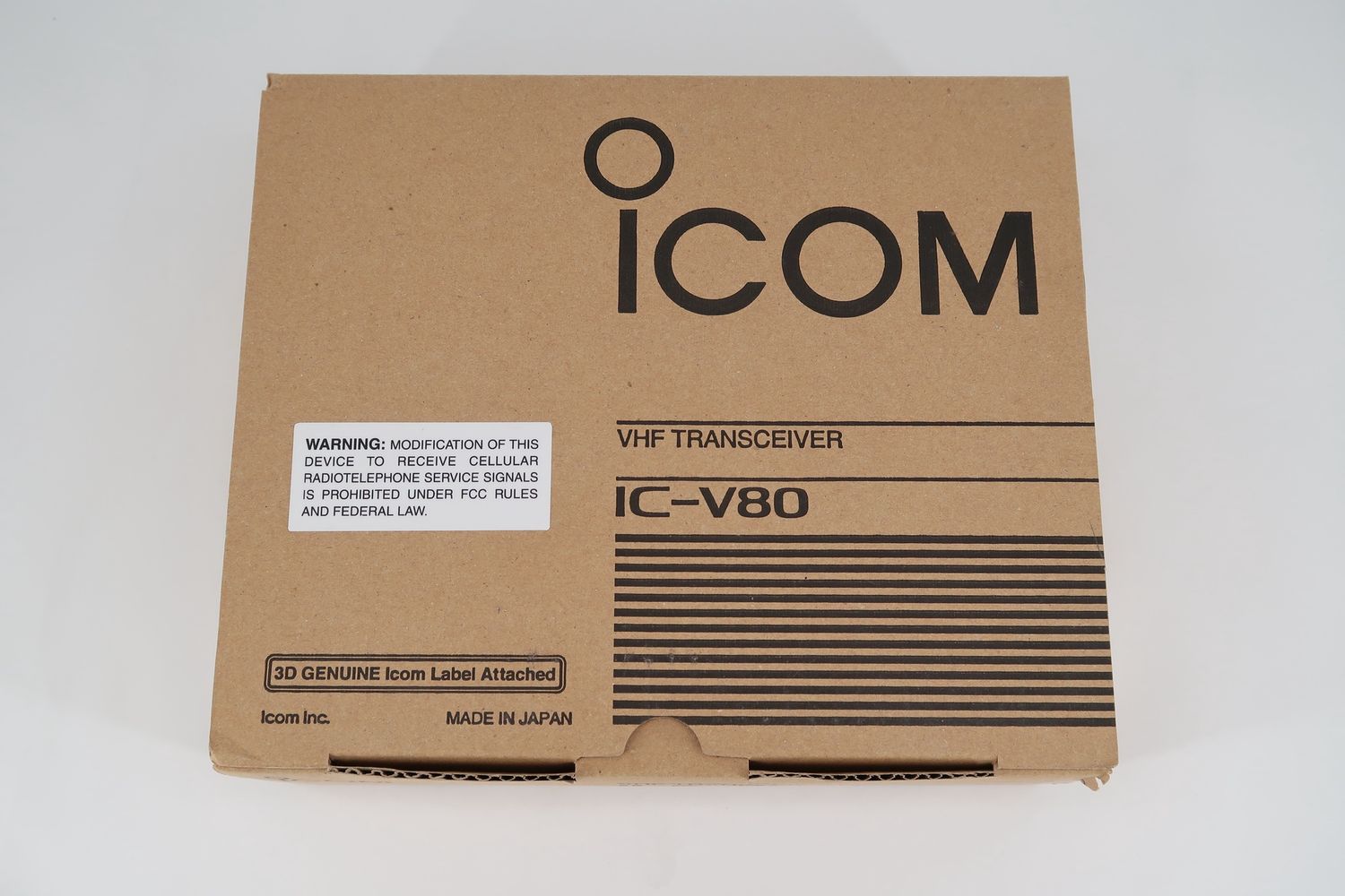 U19373 Never Used Icom IC-V80 Handheld VHF Transceiver