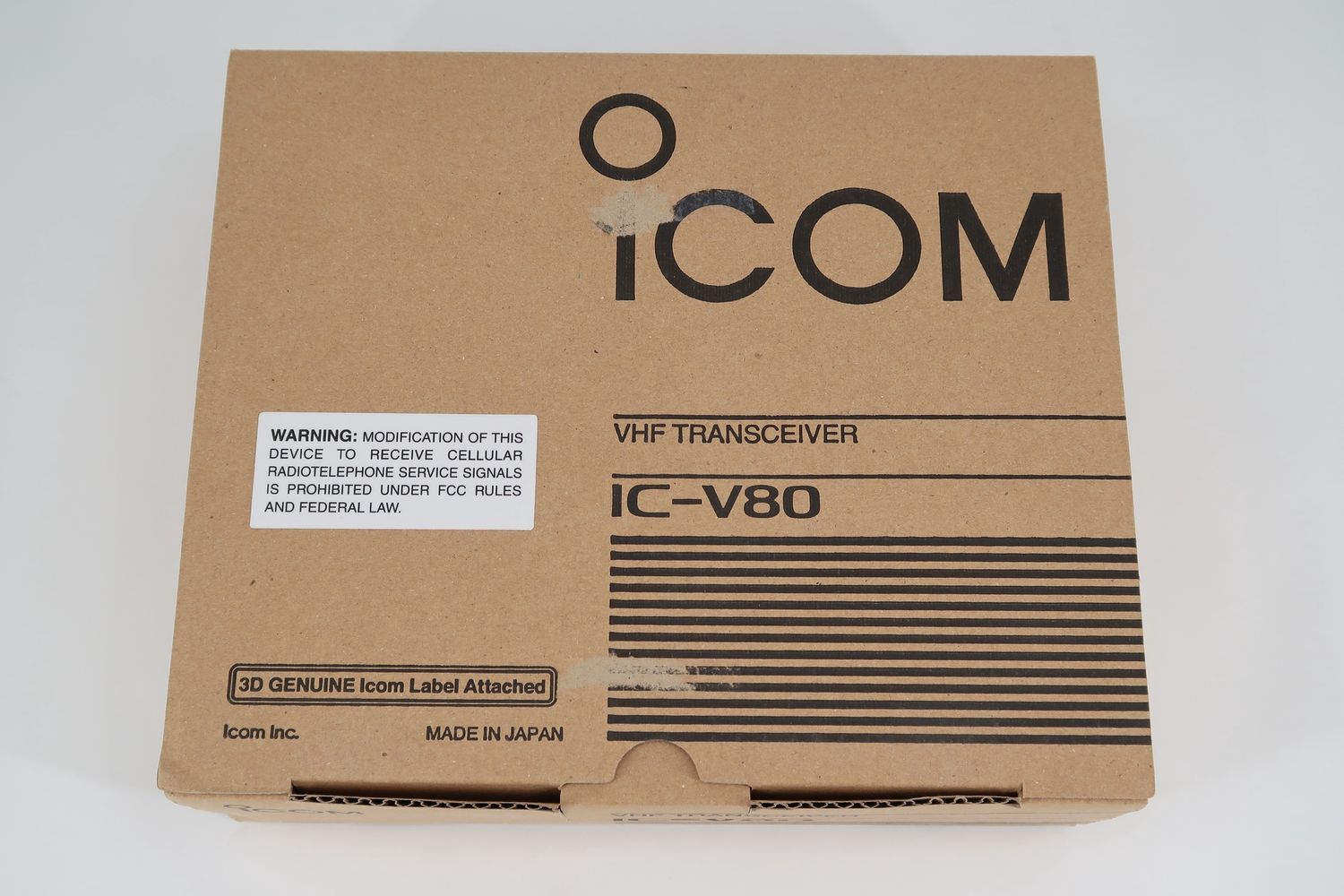 U19375 Never Used Icom IC-V80 Handheld VHF Transceiver