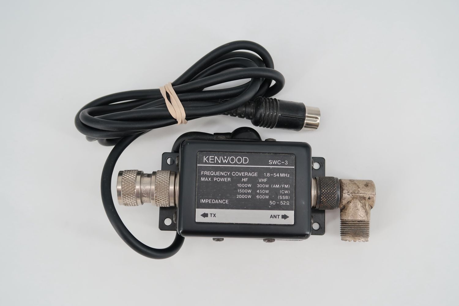 U19388 Used Kenwood SWC-3 1.8 to 54MHz Directional Coupler