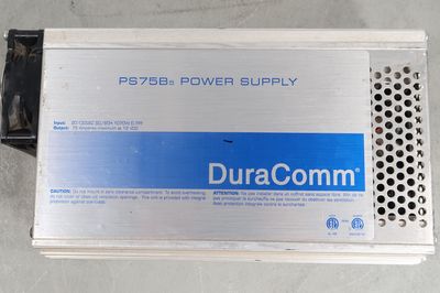 U19414 Used DuraComm PS75B-5 Switching Power Supply 75 Ampere Max