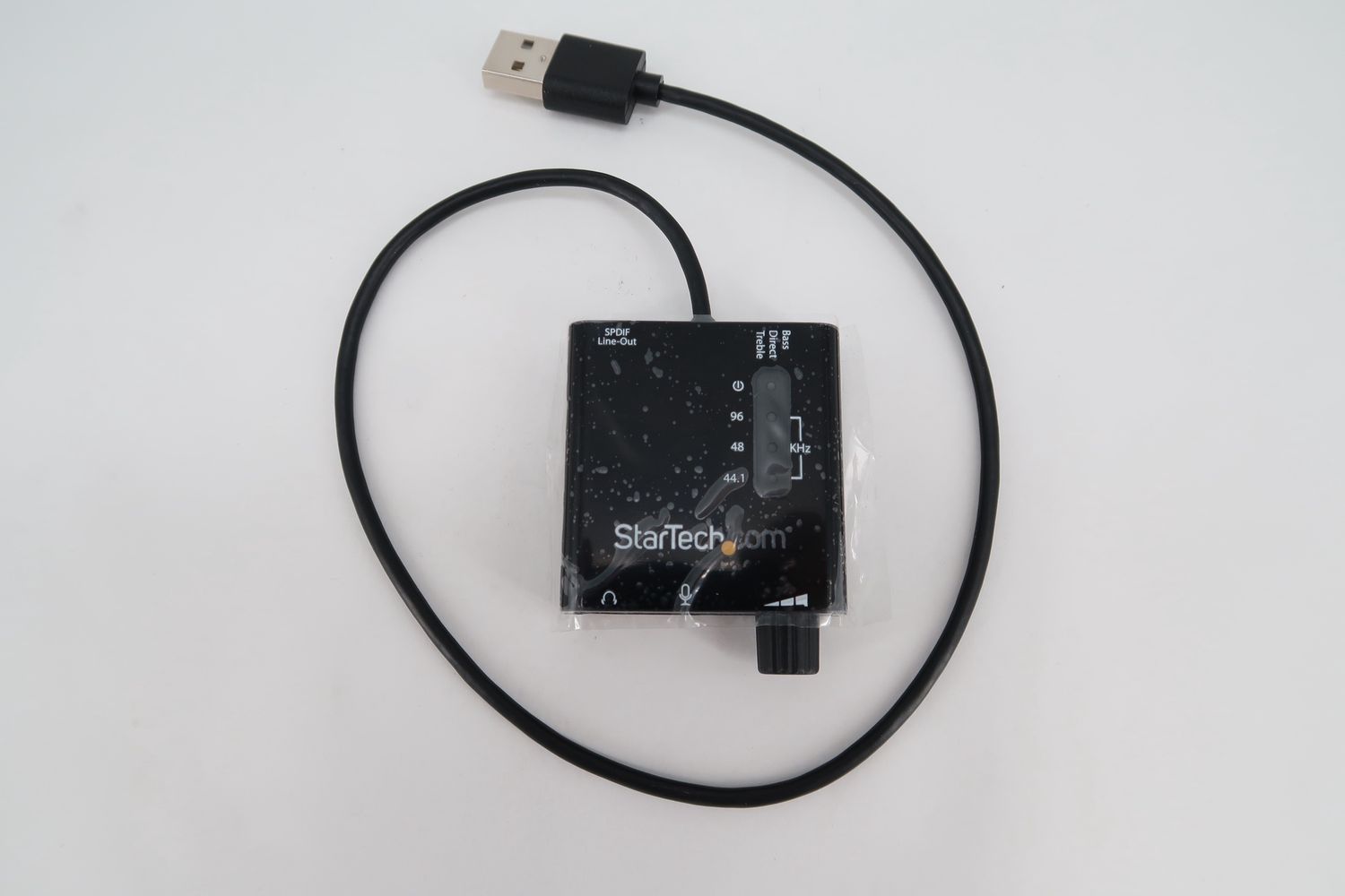 U19415 Used StarCom ICUSBAUDIO2D Stereo Audio USB Sound Card w/ SPDIF Digital Audio
