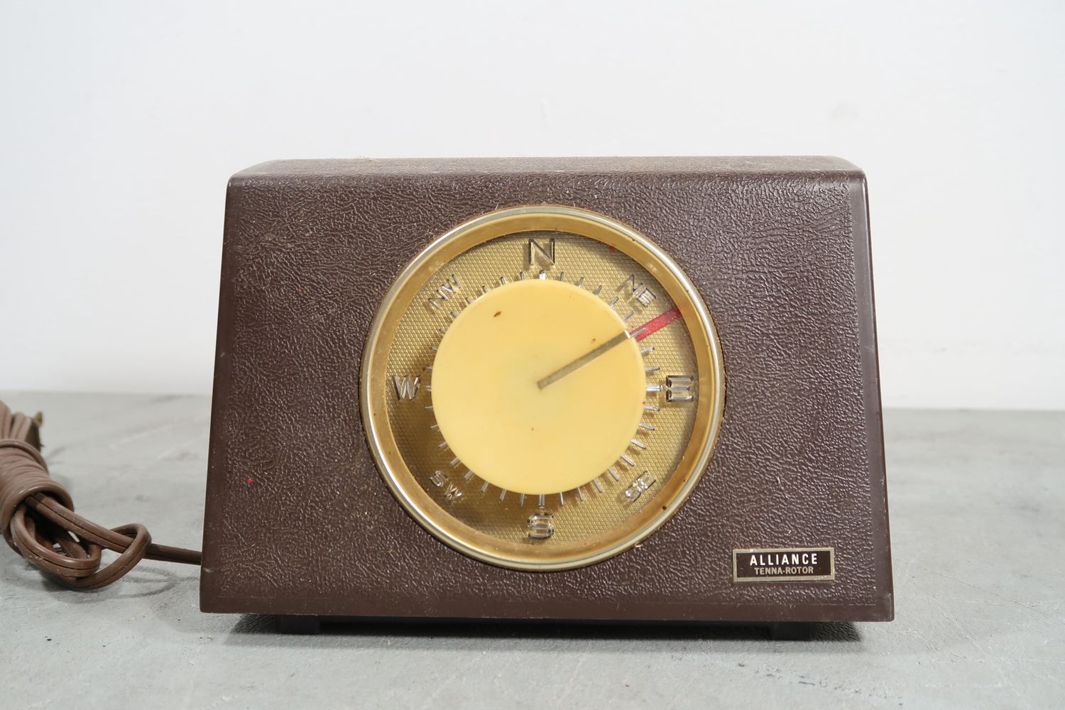 U19418 Used Alliance U-100 "Tenna-Rotor" Vintage Antenna Rotator &amp; Control Box