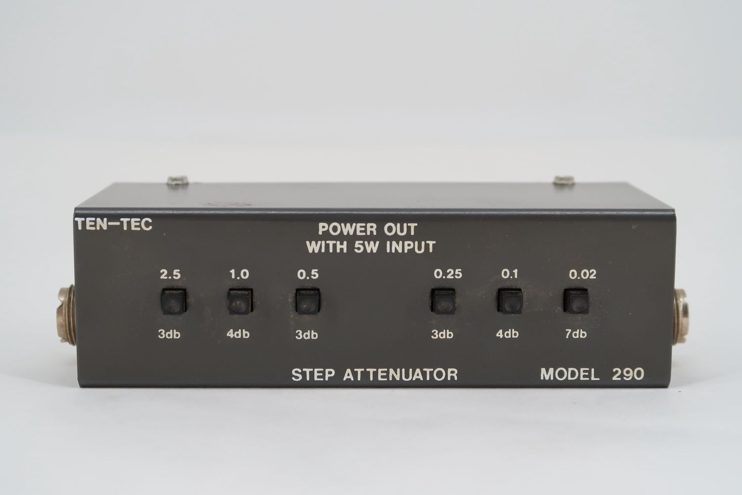 U19420 Used Ten-Tec Model 290 Step Attenuator