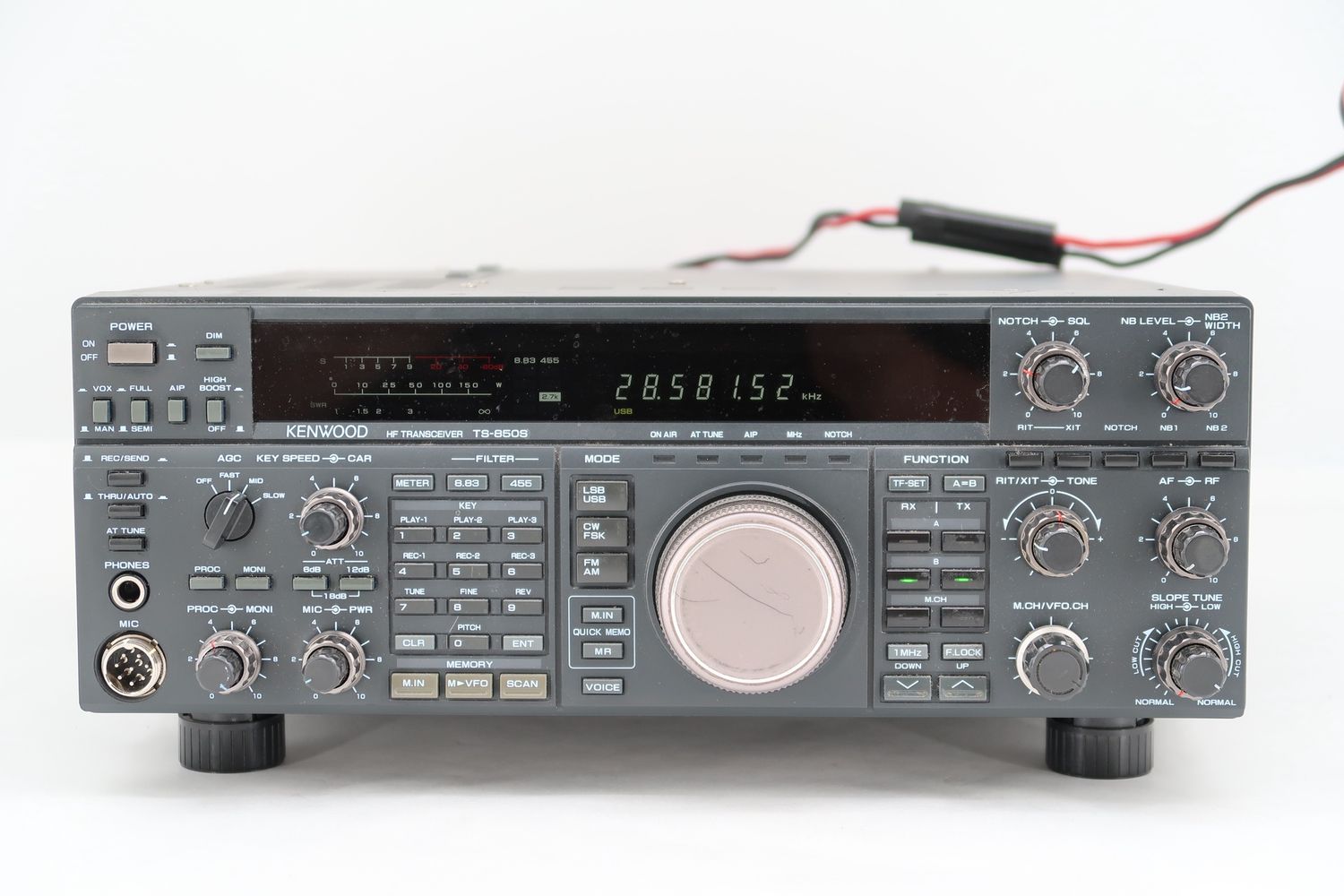 U19489 Kenwood TS-850S HF Transceiver w/ LOTS of Filters