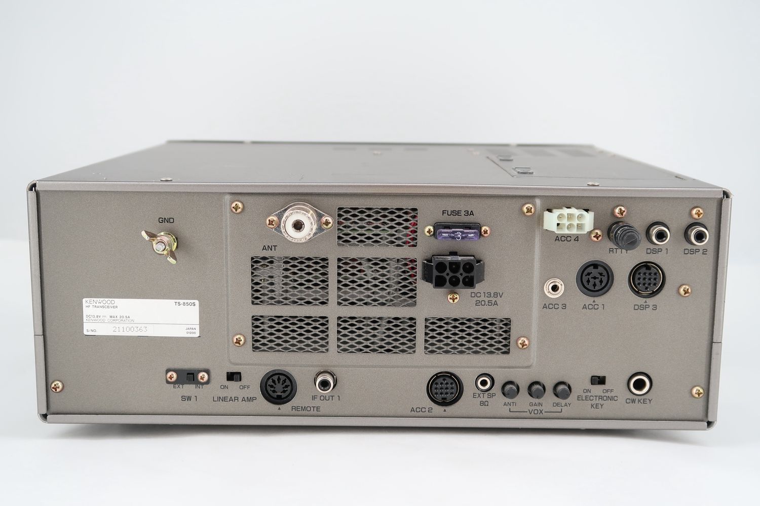 U19489 Kenwood TS-850S HF Transceiver w/ LOTS of Filters