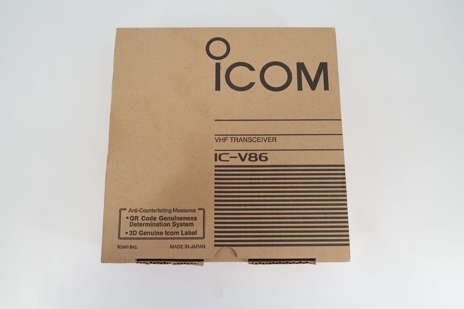 U19497 Never Used Icom IC-V86 Handheld VHF Transceiver &amp; Extras