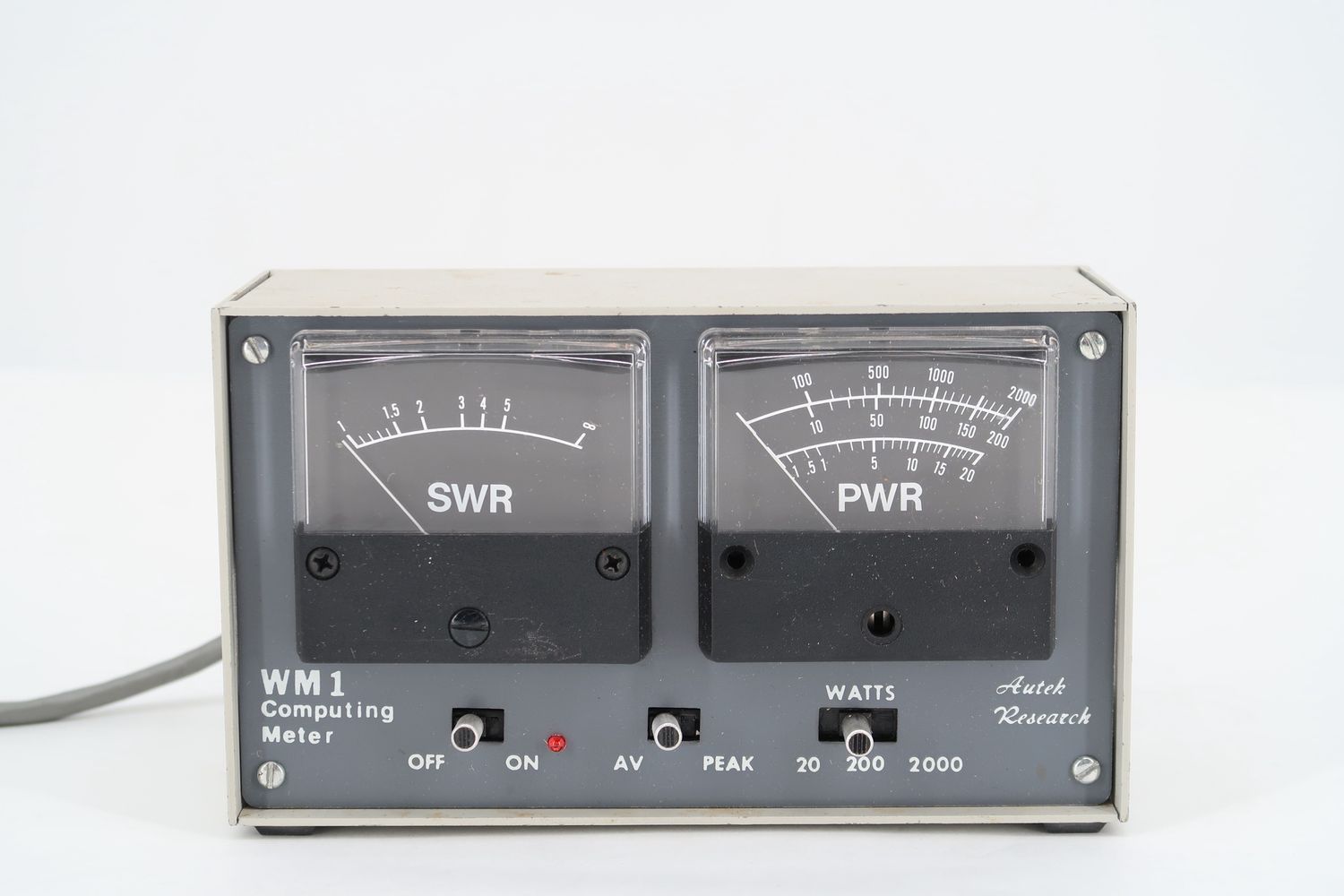 U19513 Used Autek WM-1 Computing SWR/Power Meter