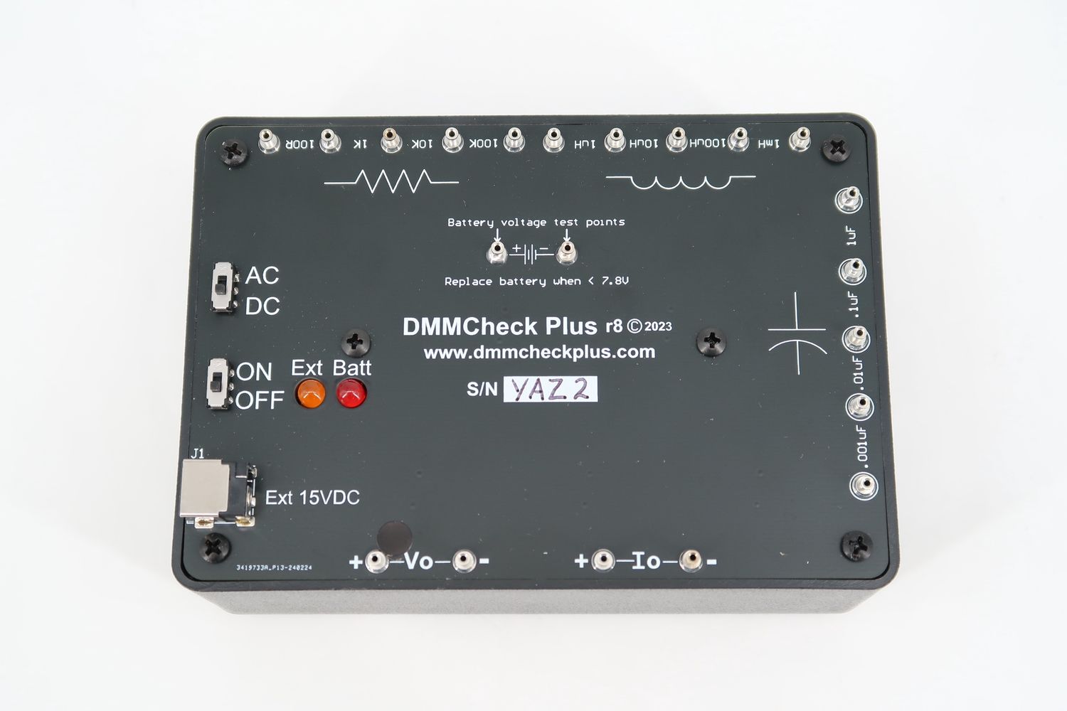 U19520 Used DMMCheck Plus Rev. 8 Multimeter Reference Unit
