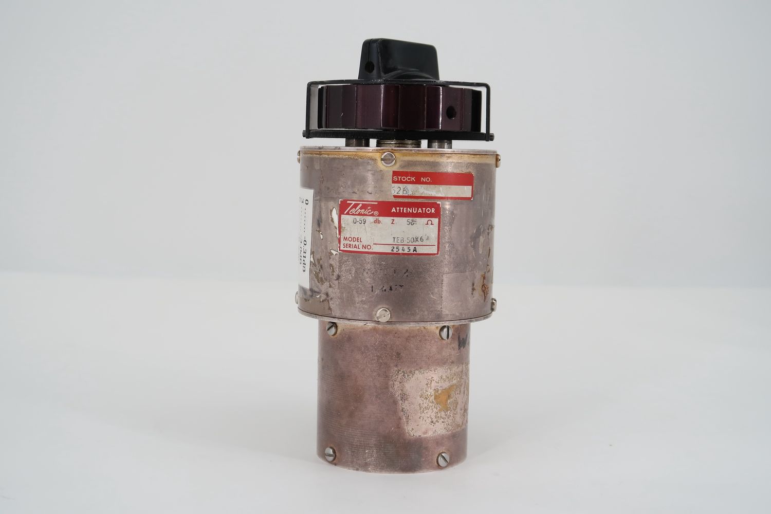 U19524 Used Telonic Model TEB-50X6 0-59dB, 50 Ohm Attenuator