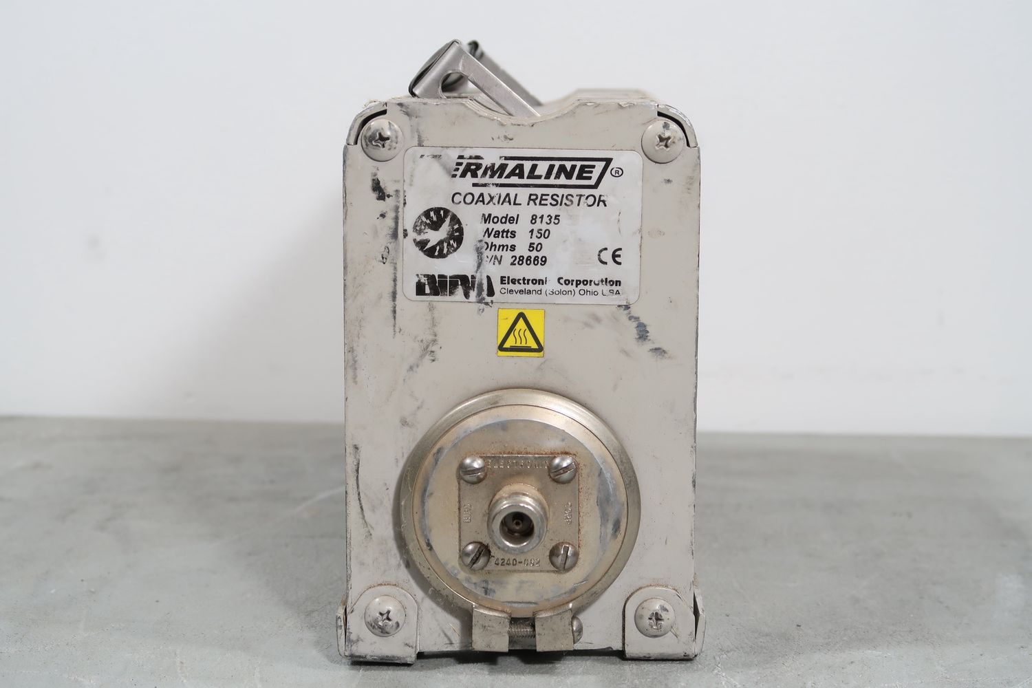 U19526 Used Bird Model 8135 Termaline Coaxial Resistor