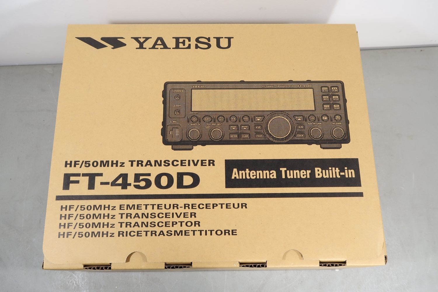 U19527 Never Used Yaesu FT-450D HF/50MHz Transceiver
