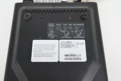 U19539 Used Yaesu FT-857D HF/VHF/UHF All-Mode Transceiver w/ YSK-857