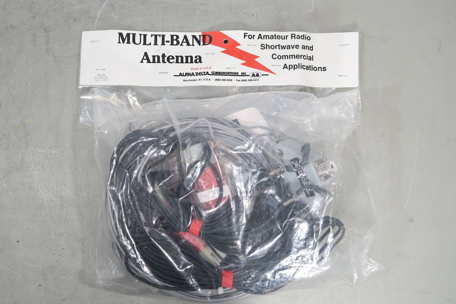 U19543 Never Used Alpha-Delta DX-DD 80-40 Meter Antenna