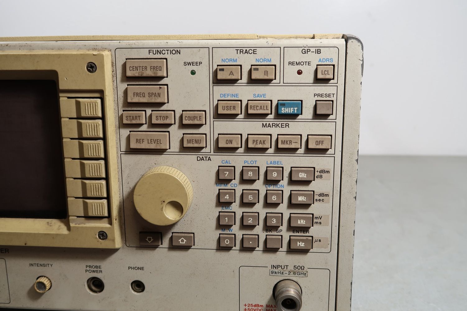 U19593 AS IS Advantest R3361A Spectrum Analyzer