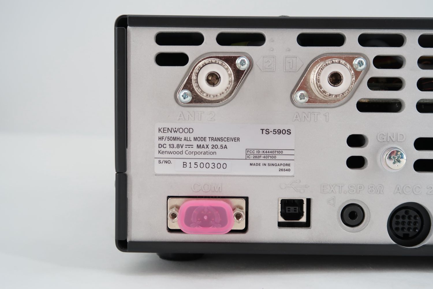 U19656 Used Kenwood TS-590S HF/50 MHz All-Mode Transceiver