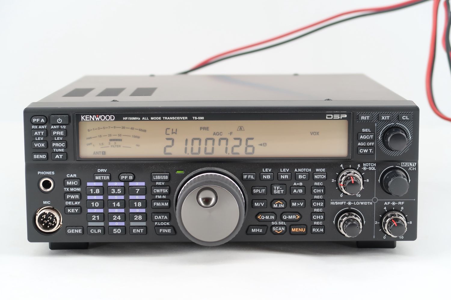 U19656 Used Kenwood TS-590S HF/50 MHz All-Mode Transceiver