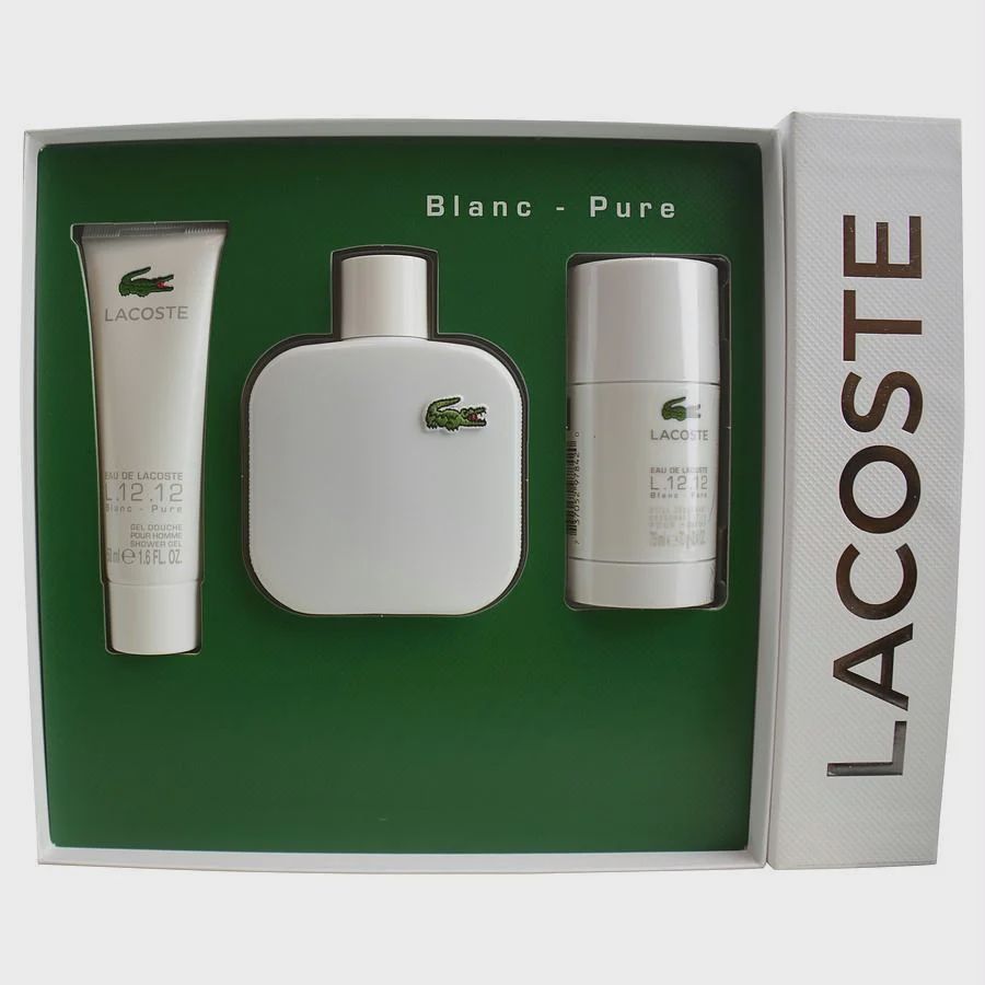 SET OF LACOSTE BLANC