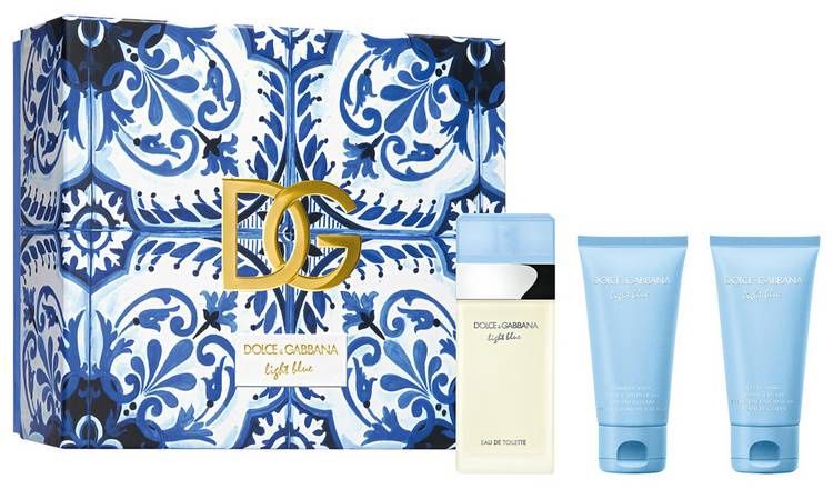 SET OF D&amp;G. LITE BLUE