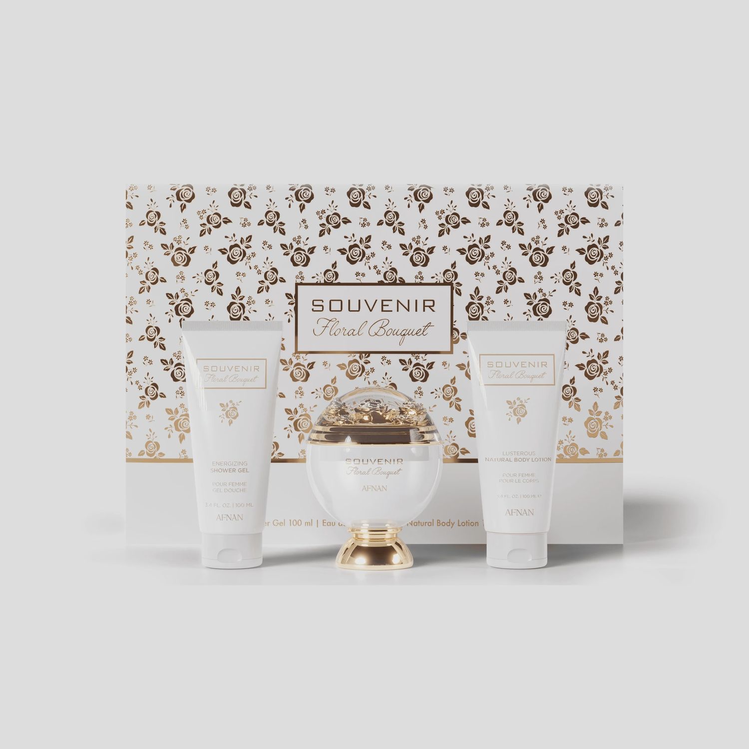 SET OF AFNAN SOUVENIR FLORAL BOUQUET