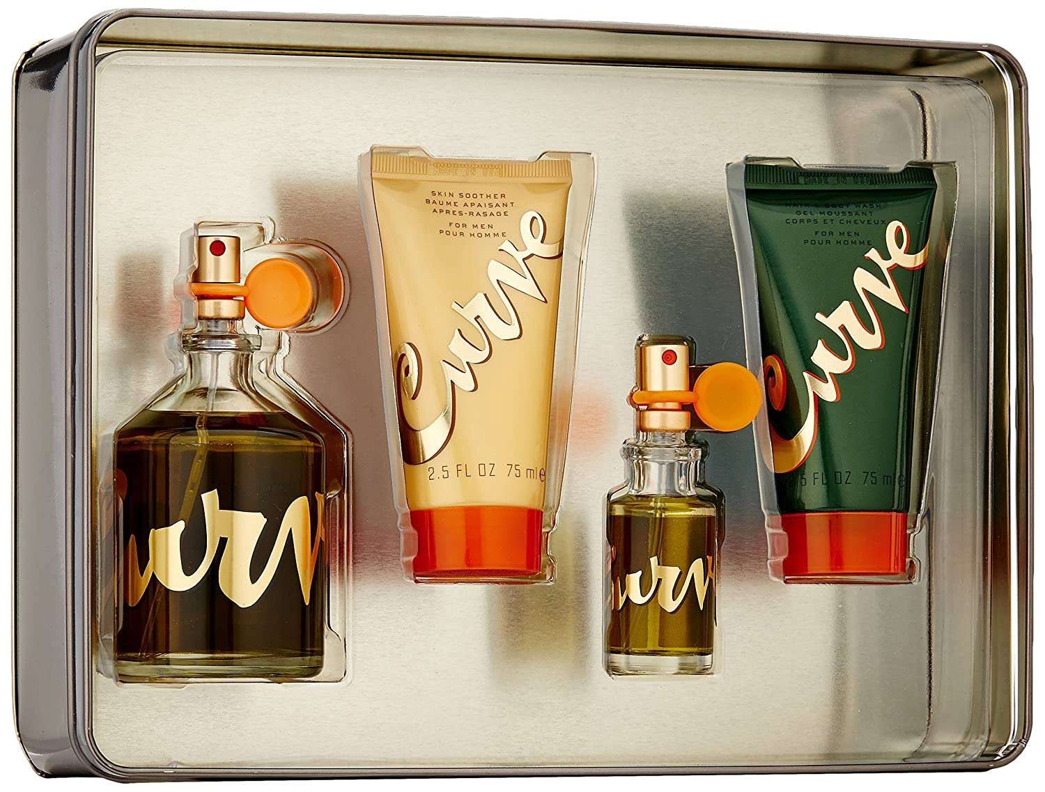 SET OF CURVE POUR HOMME.