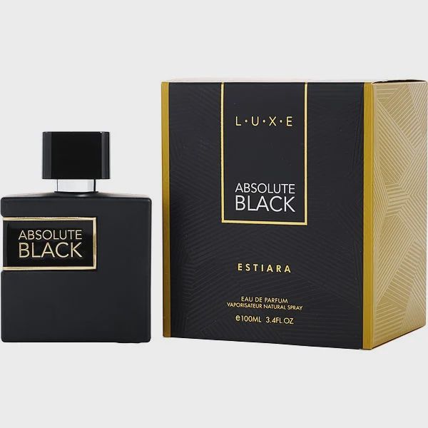 LUXE ESTIARA ABSOLUTE BLACK EDP SP 3.4oz