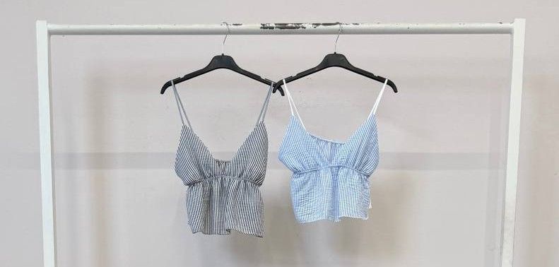 CropTop Rayas