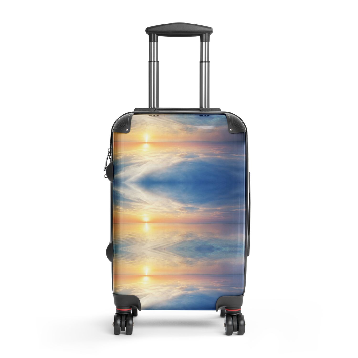 Sunlight and Purple Water Hard-shell suitcase