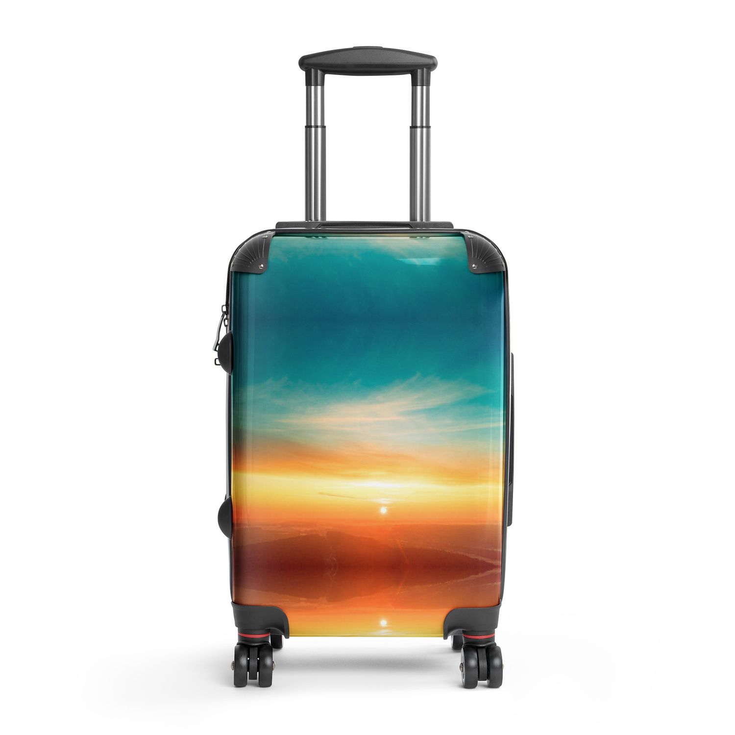 Sunlight and Orange Water Hard-shell suitcase
