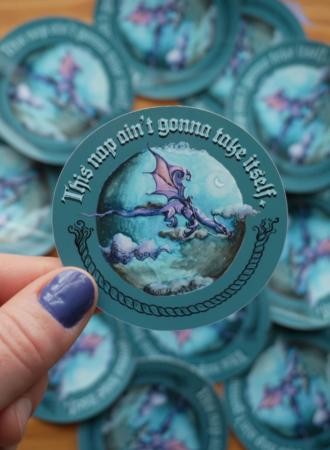 This Nap Ain't Gonna Take Itself Sticker