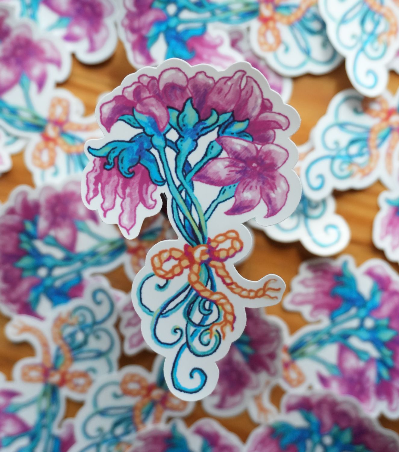 Bouquet of Flowers Sticker
