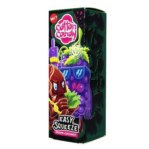 EASY SQUEEZE EXTRA BY COTTON CANDY: PURPLE GRAPE BLACKBERRY 120 ML 0MG