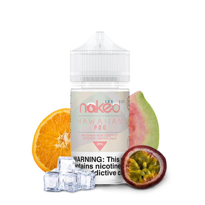 NAKED 100: HAWAIIAN POG ICE 60 МЛ 0MG
