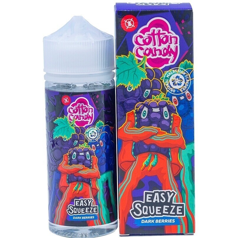 EASY SQUEEZE BY COTTON CANDY: DARK BERRIES 120 ML 0MG