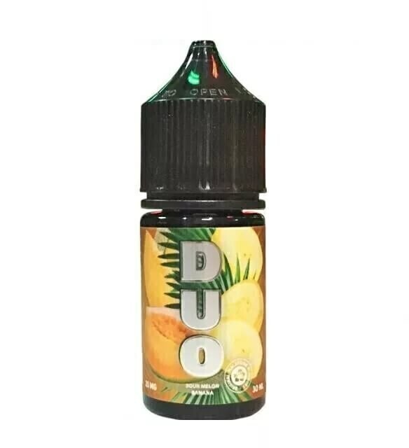 DUO SALT BY COTTON CANDY: SOUR MELON BANANA 30ML 20MG STRONG