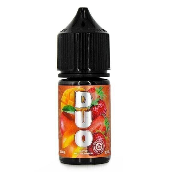 DUO SALT BY COTTON CANDY: MANGO STRAWBERRY 30ML 20MG STRONG